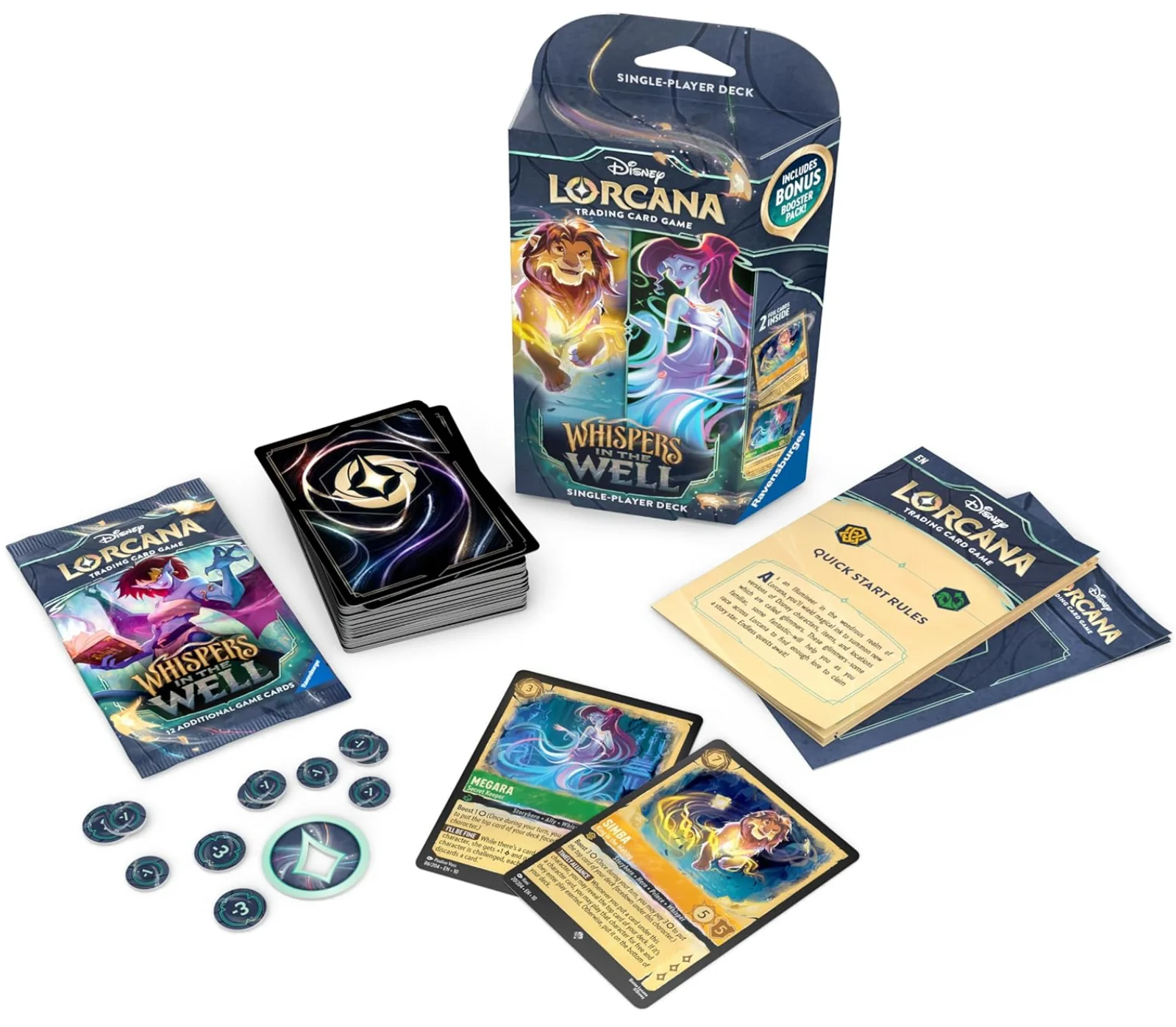 Disney Lorcana: Whispers in The Well Starter Deck | 60-Card Ready-to-Play Deck - Image 4